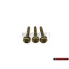 3x VW Original Vis Tete Bombee(Avec Rondelle) - 049903555A