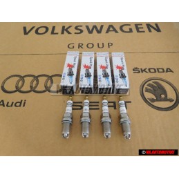 4x VW Original Bougie D'Allumage Longue Duree - 101000004AA