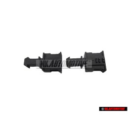 2x VW Original Boitier A Fiche Plate Male - 191972711