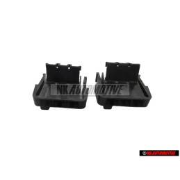 2x VW Original Boitier A Fiche Plate - 321945248