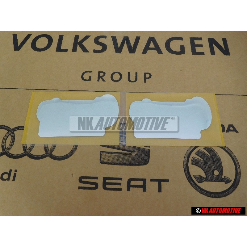 2x VW Original CLASSIC LINE Côté Embleme Monogramme Logo - 155853687L BWV