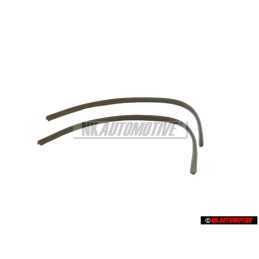 2x VW Original Jonc Argent Flash Metallise - 155853977 4VJ