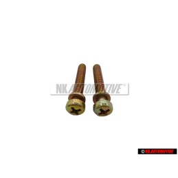 2x VW Original Vis Tete Bombee(Avec Rondelle) - 049129189A