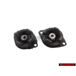 2x Audi Original Patin Metal Caoutchouc - 857599431