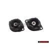 2x Audi Original Patin Metal Caoutchouc - 857599431