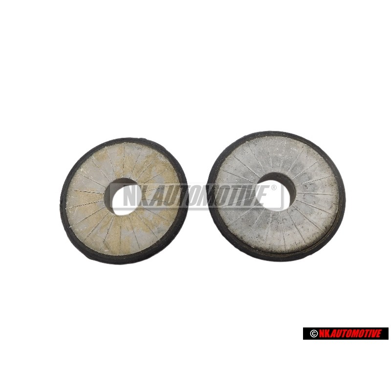 2x VW Original Patin Metal Caoutchouc - 8N0199282C