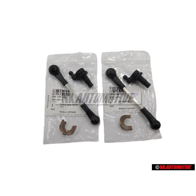 2x VW Original Kit Repar. Tubulure D'Admiss. 