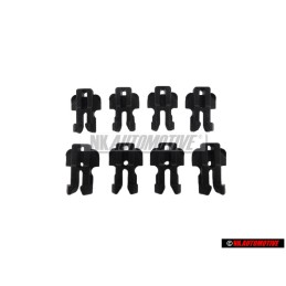 8x Audi Original Clip - 811853329E