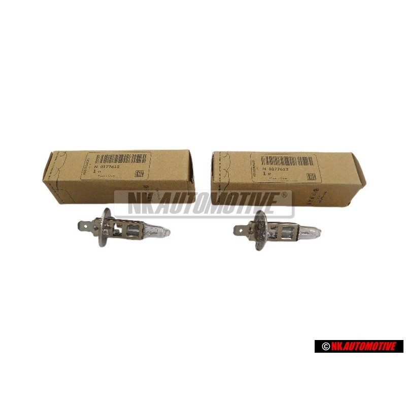 2x VW Original Ampoule A Iode - N 0177612