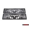 2x VW Classic Parts Plate Holder Frame - ZCP902933