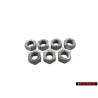 7x VW Original Ecrou 6 Pans - N 0110088