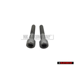 2x VW Original Vis A Tete Cylindrique Avec Six Pans Internes - N 0147153