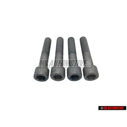 4x Audi Original Vis a tete cylindrique avec six pans internes - N 10043602