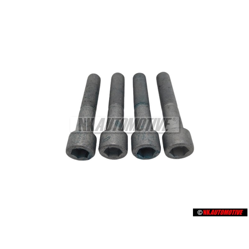 4x Audi Original Vis a tete cylindrique avec six pans internes - N 10043602