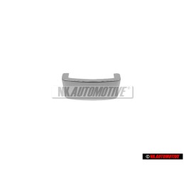 VW Original Volant Plaquette Embleme Logo Aluminiun - 1Q0419685C 3Q7