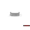 VW Original Volant Plaquette Embleme Logo Aluminiun - 1Q0419685C 3Q7