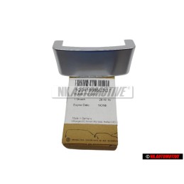 VW Original Volant Plaquette Embleme Logo Aluminiun - 1Q0419685C 3Q7