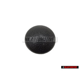 VW Original Pommeau De Levier Des Vitesses Noir Satine - 141711141D 01C