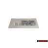 VW Original R5 Arrière Embleme Monogramme Logo Chrome - 7L6853675