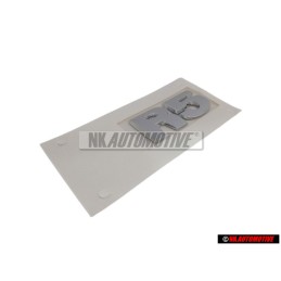 VW Original R5 Arrière Embleme Monogramme Logo Chrome - 7L6853675