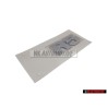 VW Original R5 Arrière Embleme Monogramme Logo Chrome - 7L6853675