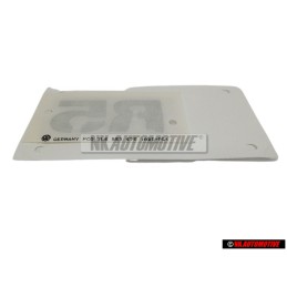 VW Original R5 Arrière Embleme Monogramme Logo Chrome - 7L6853675