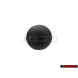 VW Original Obturateur Noir Satine - 191867199 9B9