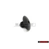 VW Original Obturateur Noir Satine - 191867199 9B9