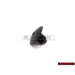 VW Original Obturateur Noir Satine - 191867199 9B9
