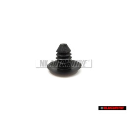 VW Original Obturateur Noir Satine - 191867199 9B9