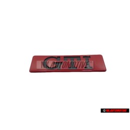 VW Original GTI Côté Embleme Monogramme Logo Rouge - 191853714 QN5