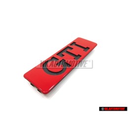 VW Original GTI Côté Embleme Monogramme Logo Rouge - 191853714 QN5