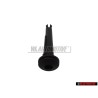VW Original Guide P. Appuie-Tete Amovible Noir Satine - 811881939 01C