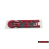 VW Original GTI Arrière Embleme Monogramme Logo Rouge - 1H6853687AJQN5