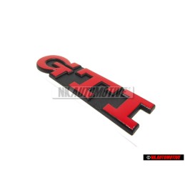 VW Original GTI Arrière Embleme Monogramme Logo Rouge - 1H6853687AJQN5