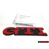 VW Original GTI Arrière Embleme Monogramme Logo Rouge - 1H6853687AJQN5