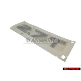 Audi Original 2.7T Arrière Embleme Monogramme Logo Chrome - 4B0853743R 2ZZ