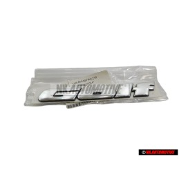 VW Original GOLF Arrière Embleme Monogramme Logo Chrome - 1H6853687AHZ10