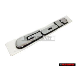 VW Original GOLF Arrière Embleme Monogramme Logo Chrome - 1H6853687AHZ10