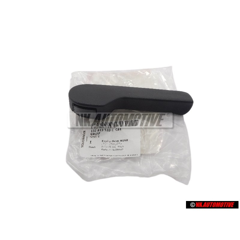 VW Original Poignee P. Tirant De Capot Off-Black - 1J2823533C C81