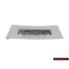 VW Original 4MOTION Arrière Embleme Monogramme Logo - 2H0853675E GQF