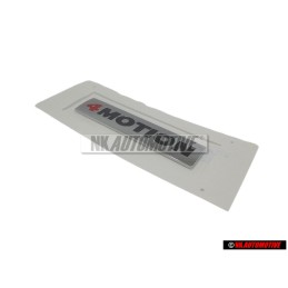 VW Original 4MOTION Arrière Embleme Monogramme Logo - 2H0853675E GQF