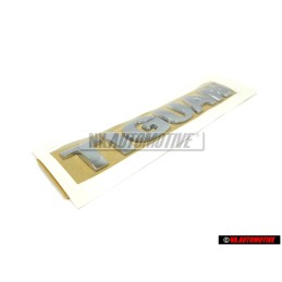 VW Original TIGUAN Arrière Embleme Monogramme Logo Chrome - 5N0853687A 739