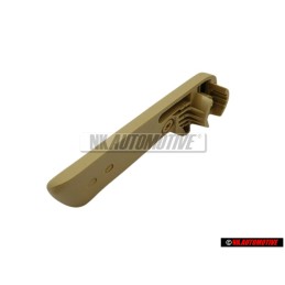 VW Original Poignee P. Tirant De Capot Beige Creme - 1J2823533C 3PT