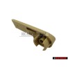 VW Original Poignee P. Tirant De Capot Beige Creme - 1J2823533C 3PT