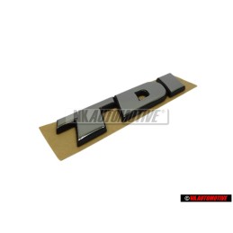 VW Original TDI Arrière Embleme Monogramme Logo Chrome - 701853675B Z10