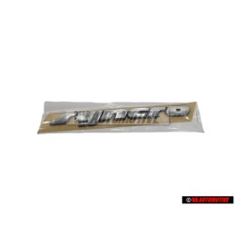 VW Original SYNCRO Arrière Embleme Monogramme Logo Chrome - 701853675A Z10