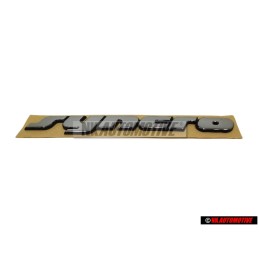 VW Original SYNCRO Arrière Embleme Monogramme Logo Chrome - 701853675A Z10