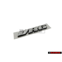 VW Original VR6 Arrière Embleme Monogramme Logo Chrome - 3A0853675 Z10