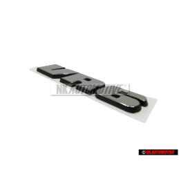VW Original VR6 Arrière Embleme Monogramme Logo Chrome - 3A0853675 Z10